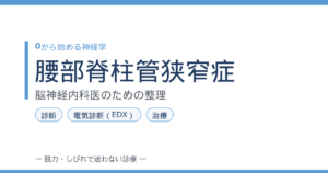 腰部脊柱管狭窄症 アイキャッチ